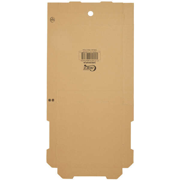 Die Cut Kraft Pizza Box 12" x 12" x 17/8" 50/case G&C Box Supply